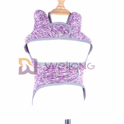 Warp Fleece Lining Dog Lo âu Vest Jacket Màu tím lông cừu Dog Coat