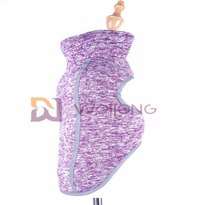 Warp Fleece Lining Dog Lo âu Vest Jacket Màu tím lông cừu Dog Coat