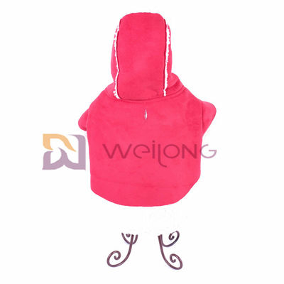 ISO9001 Giả da Hoodie Áo khoác cho thú cưng Mùa thu Nguyên cạnh Áo khoác cho chó ấm