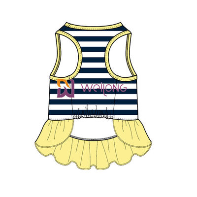 Quần áo chó mùa hè Poly Jersey tùy chỉnh In kỹ thuật số Loại ly rượu