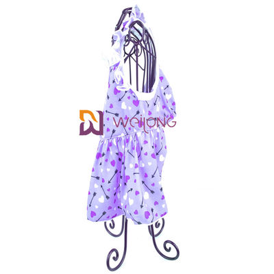 Nơ co giãn tốt In kỹ thuật số Váy cho thú cưng Váy Poly Jersey 180G Tùy chỉnh cho chó con