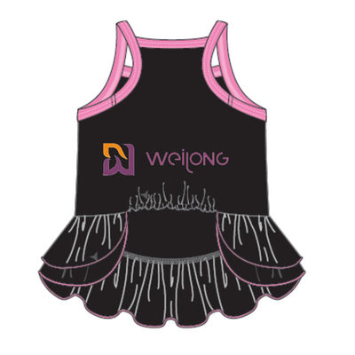 Bowknot Princess Vest Sundress Váy sang trọng cho chó / Quần áo cho chó lạ mắt