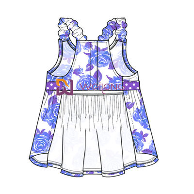 In kỹ thuật số Hawaii Rose Trang phục cho chó có dây đeo tùy chỉnh cho thú cưng
