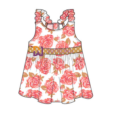 In kỹ thuật số Hawaii Rose Trang phục cho chó có dây đeo tùy chỉnh cho thú cưng