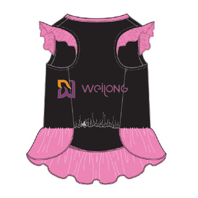 Glitter Print Crown Váy Pet Dress Tùy chỉnh BSCI / WMT Pet Skirt