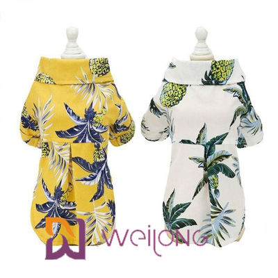 Áo sơ mi cotton Poplin Dog T ngắn tay cho chó Thoải mái Thoải mái