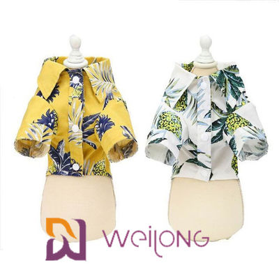 Áo sơ mi cotton Poplin Dog T ngắn tay cho chó Thoải mái Thoải mái
