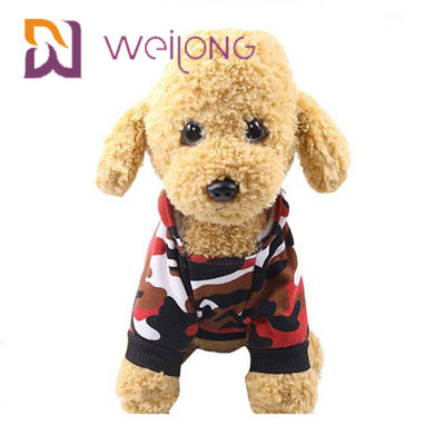Áo phông PET in kỹ thuật số tùy chỉnh Camo Dog Hoodie / Sweatshirt