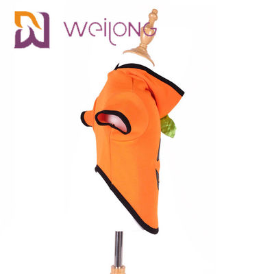 Mùa thu Thêu Mặt Halloween Bí ngô Con chó Hoodie Mèo Quần áo Chó