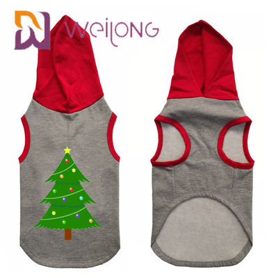 Tùy chỉnh mùa thu và mùa đông Giáng sinh cho thú cưng Hoodie quần áo cho mèo và chó