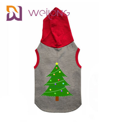 Tùy chỉnh mùa thu và mùa đông Giáng sinh cho thú cưng Hoodie quần áo cho mèo và chó