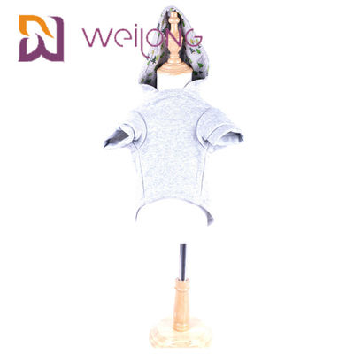 Ngắn tay E Cat Dog Fleece Hoodie Cotton Sweatshirt