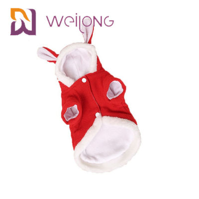 Phục sinh Bunny Trang phục Halloween Cosplay Thỏ Pet Hoodie 100% Polar Fleece cho chó mèo