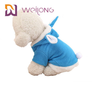 Phục sinh Bunny Trang phục Halloween Cosplay Thỏ Pet Hoodie 100% Polar Fleece cho chó mèo