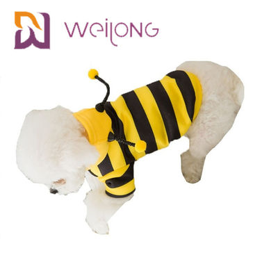 Apis Florea Pet Quần áo Dải Ong Trang phục Vui nhộn Quần áo Hoodie Chó