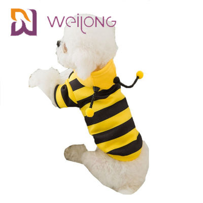 Apis Florea Pet Quần áo Dải Ong Trang phục Vui nhộn Quần áo Hoodie Chó