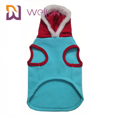 CVC Fleece Winter Pet Hoodie Quần áo Giáng sinh Cat Dog Hoodie Sweater With Santa Claus