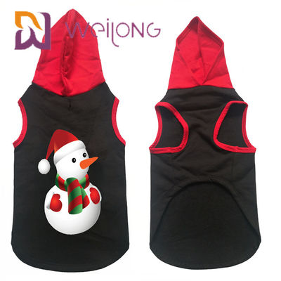 Phong cách thời trang Giáng sinh dễ thương Áo khoác cho thú cưng CVC Quần áo mùa đông cho chó mèo