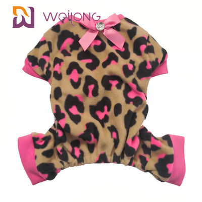 Mô hình tùy chỉnh Nơ Đồ ngủ cho thú cưng Quần áo cho thú cưng Ấm áp Đồ ngủ cho chó dễ thương