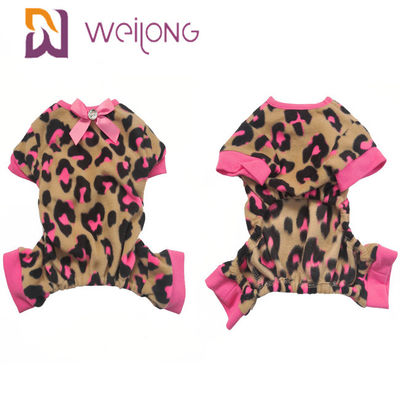 Mô hình tùy chỉnh Nơ Đồ ngủ cho thú cưng Quần áo cho thú cưng Ấm áp Đồ ngủ cho chó dễ thương