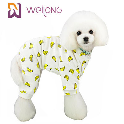 Kweilong Tùy chỉnh đầy đủ Đồ ngủ cho chó mèo Pet Pet Holiday Pyjama in T - Shirt