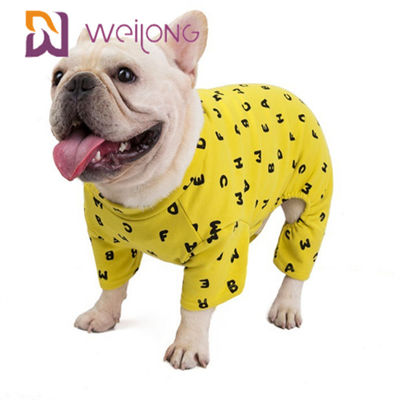 Tùy chỉnh Áo khoác mùa thu / mùa đông cho thú cưng Pajama BSCI Dog Fleece Onesie