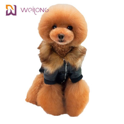 Áo khoác giả lông thú tùy chỉnh Áo khoác cho chó cưng Quần áo mùa đông