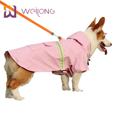 Áo khoác gió phản quang cho chó không thấm nước Áo khoác cho chó đi mưa XS - cỡ XL