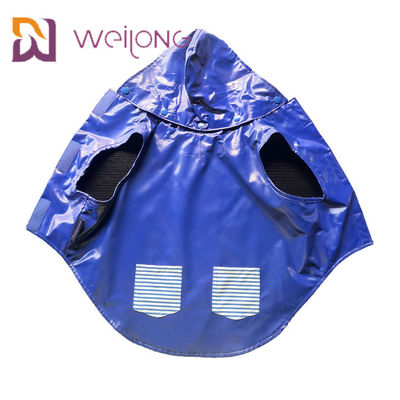 True Pocket Velcro Mở áo mưa cỡ trung cho chó hai mặt tùy chỉnh