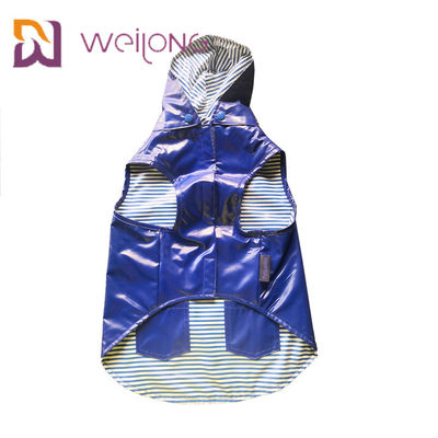 True Pocket Velcro Mở áo mưa cỡ trung cho chó hai mặt tùy chỉnh