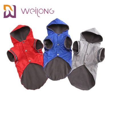 Snaps ấm mở Áo mưa cho chó có chân Bộ đồ đi mưa phản quang chống thấm nước cho chó