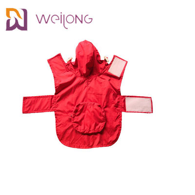 Velcro Mở Túi áo mưa Vật nuôi Lưới Lớp lót Xl Áo mưa cho Chó