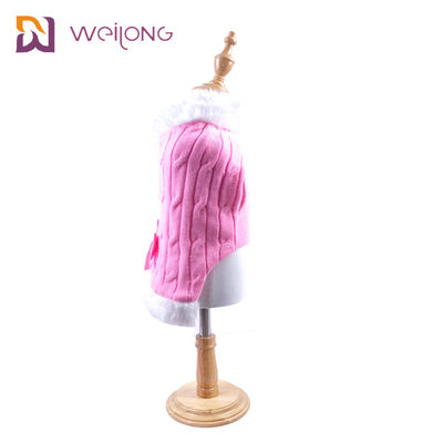Cao cổ dệt kim Quần áo cho thú cưng Áo len Ấm cho thú cưng Quần áo mùa đông Trang phục cho chó Mèo