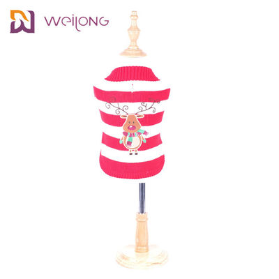 Bản vá thêu Cổ điển Cáp đan Áo khoác Cô gái Cún con Trang phục
