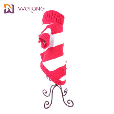 Cáp xoắn ấm cao cổ đan Con chó con Giáng sinh Áo len thêu vá