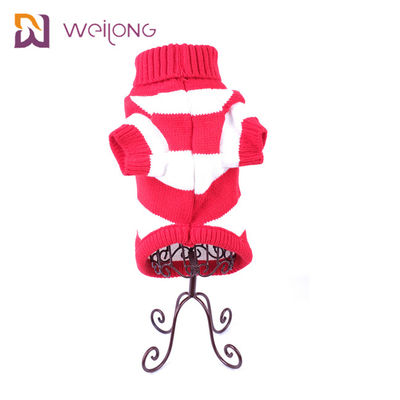 Cáp xoắn ấm cao cổ đan Con chó con Giáng sinh Áo len thêu vá