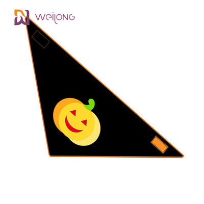 Halloween Style WMT Pet Bandana Cotton Poplin Back Chiều dài 15 &quot;- 24&quot; Khăn quàng cho chó tùy chỉnh