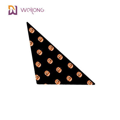 Bí ngô Halloween Dog Khăn quàng khăn Bandana Tam giác Yếm Khăn quàng cổ Phụ kiện In kỹ thuật số